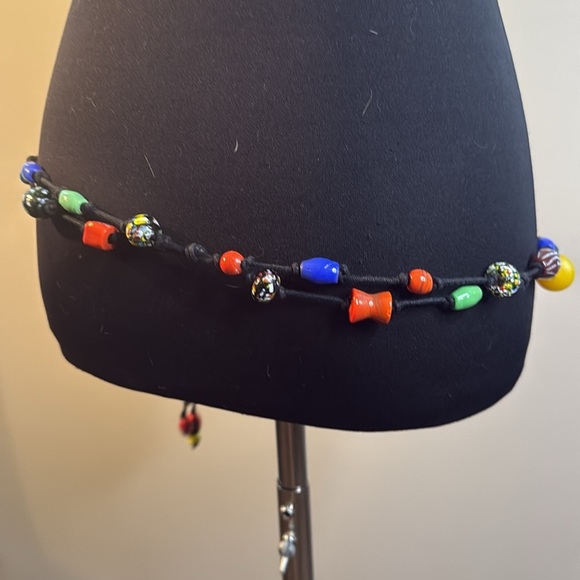 Beaded Rope Tie Bohemian Belt - Picture 4 of 6